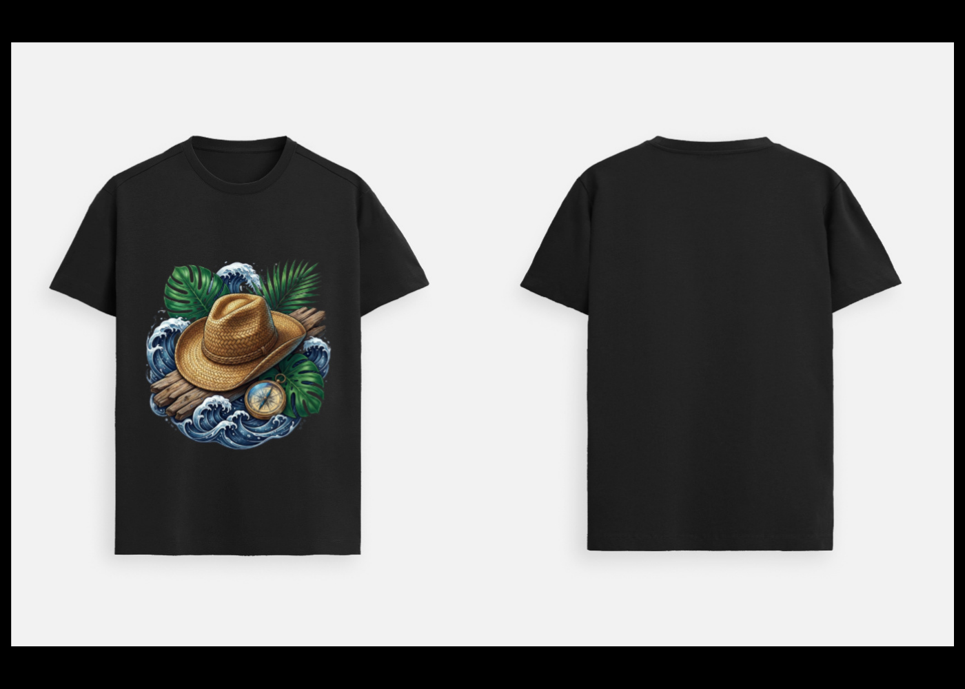 Coastal Escape: Wanderlust Edition | 100% Luxury Supima Cotton T-Shirt