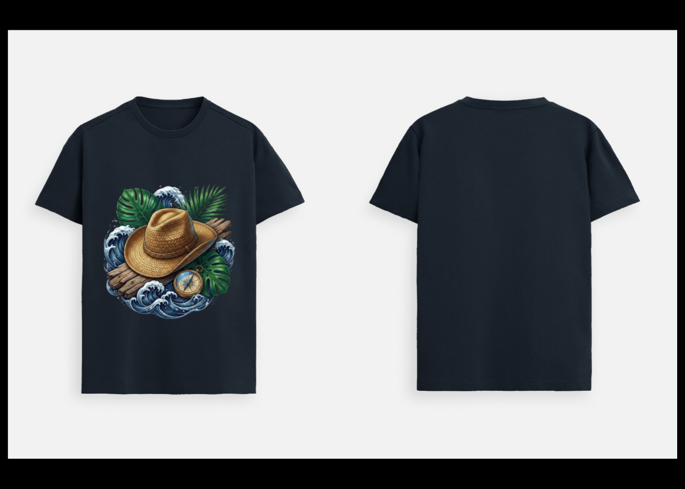 Coastal Escape: Wanderlust Edition | 100% Luxury Supima Cotton T-Shirt