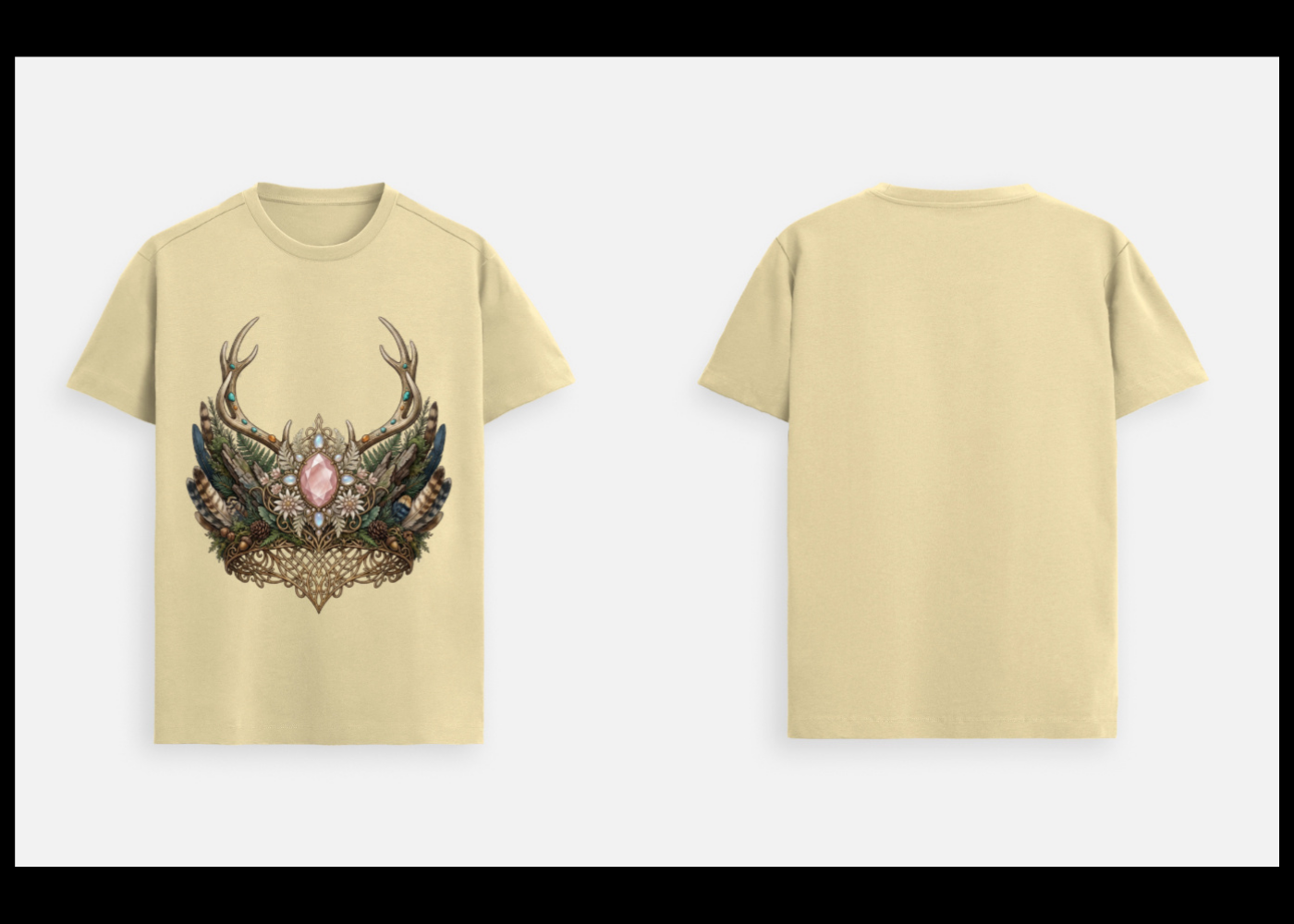 Royal Crest: Ornate Emblem Edition | 100% Luxury Supima Cotton T-Shirt