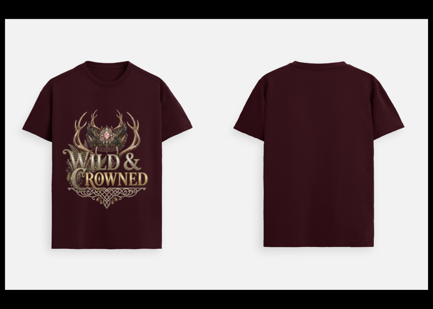 Imperial Wild: Signature Crown Edition | 100% Luxury Supima Cotton T-Shirt