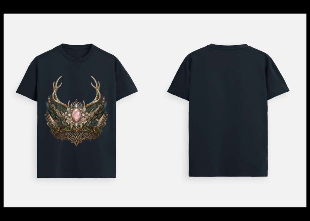 Royal Crest: Ornate Emblem Edition | 100% Luxury Supima Cotton T-Shirt