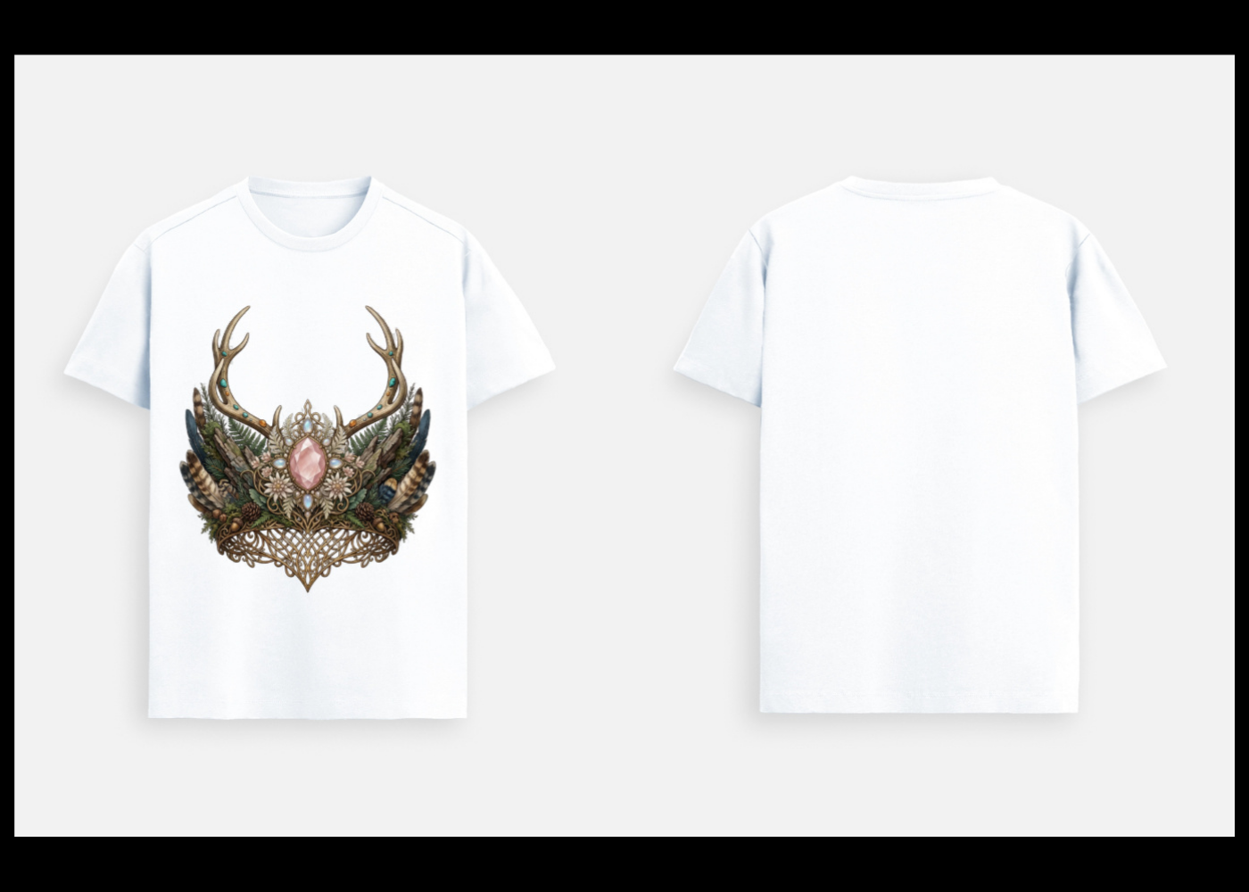 Royal Crest: Ornate Emblem Edition | 100% Luxury Supima Cotton T-Shirt