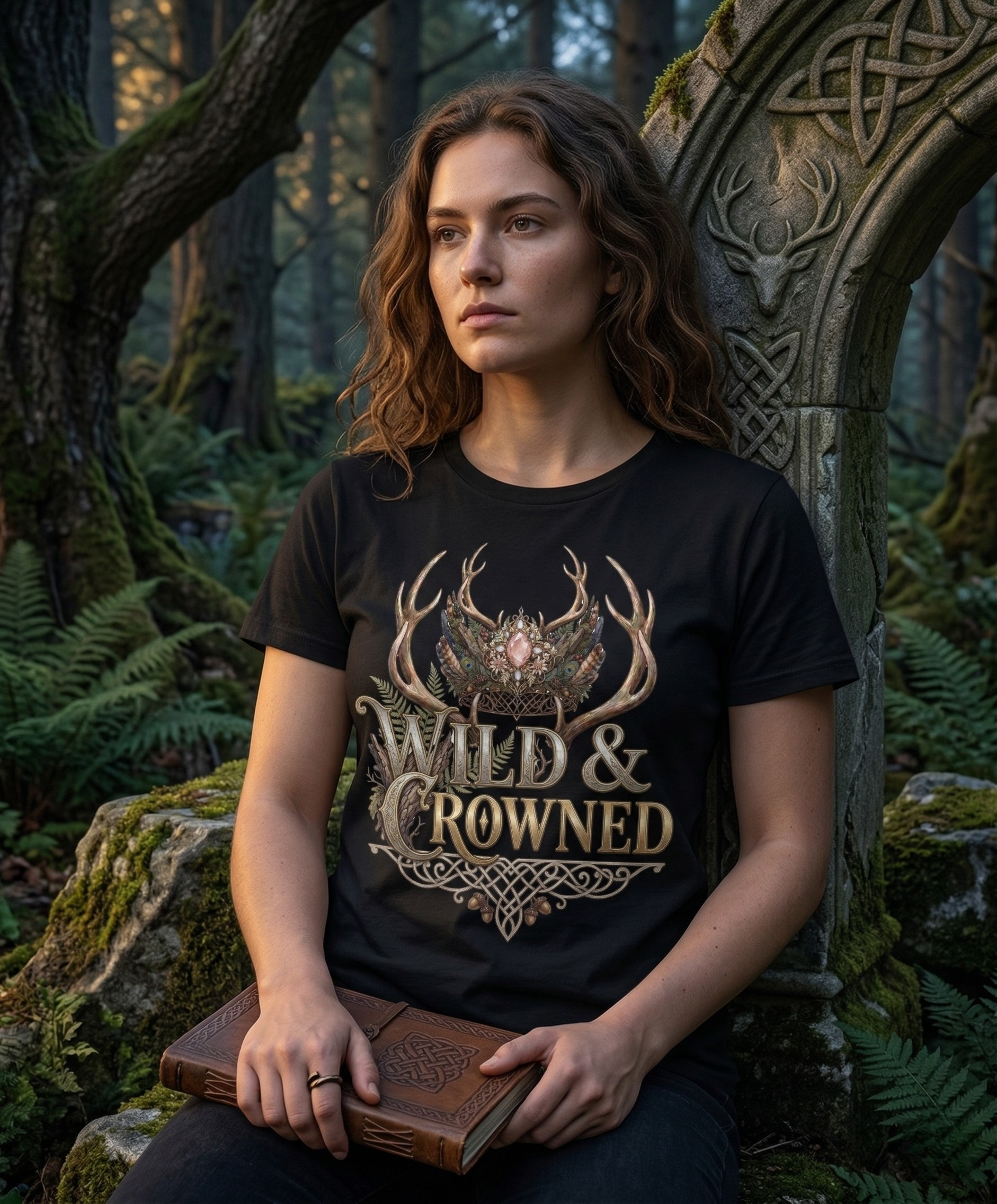 Imperial Wild: Signature Crown Edition | 100% Luxury Supima Cotton T-Shirt