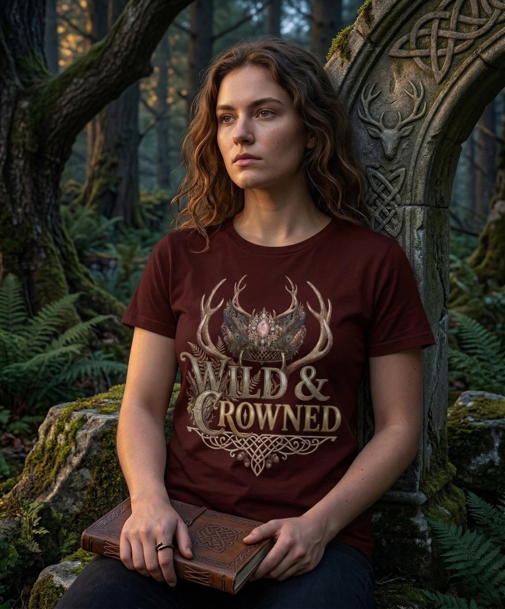 Imperial Wild: Signature Crown Edition | 100% Luxury Supima Cotton T-Shirt