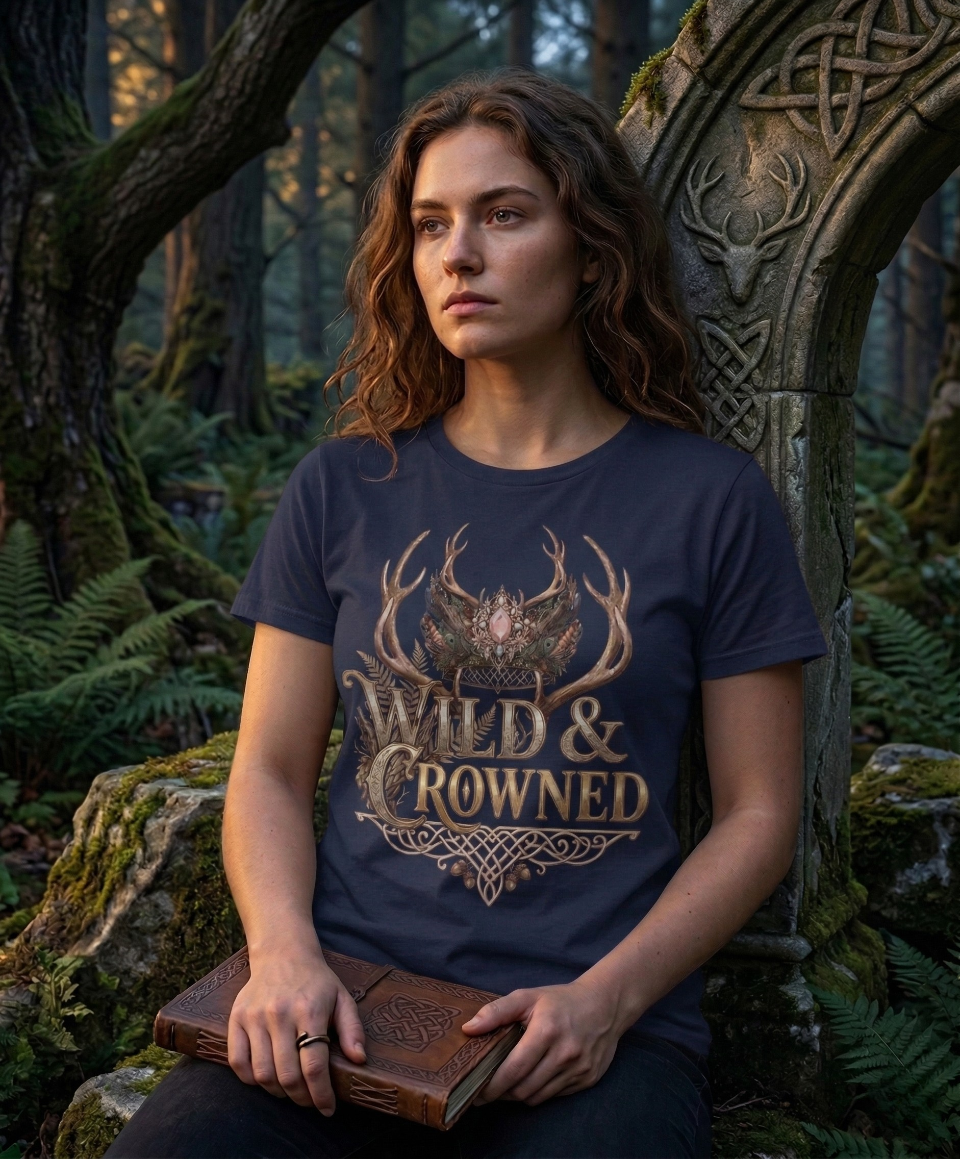 Imperial Wild: Signature Crown Edition | 100% Luxury Supima Cotton T-Shirt
