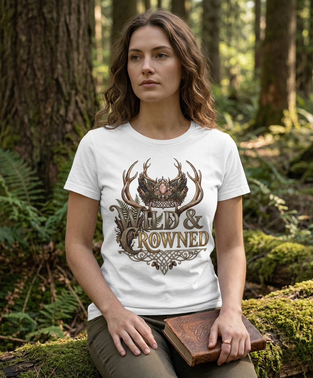 Imperial Wild: Signature Crown Edition | 100% Luxury Supima Cotton T-Shirt