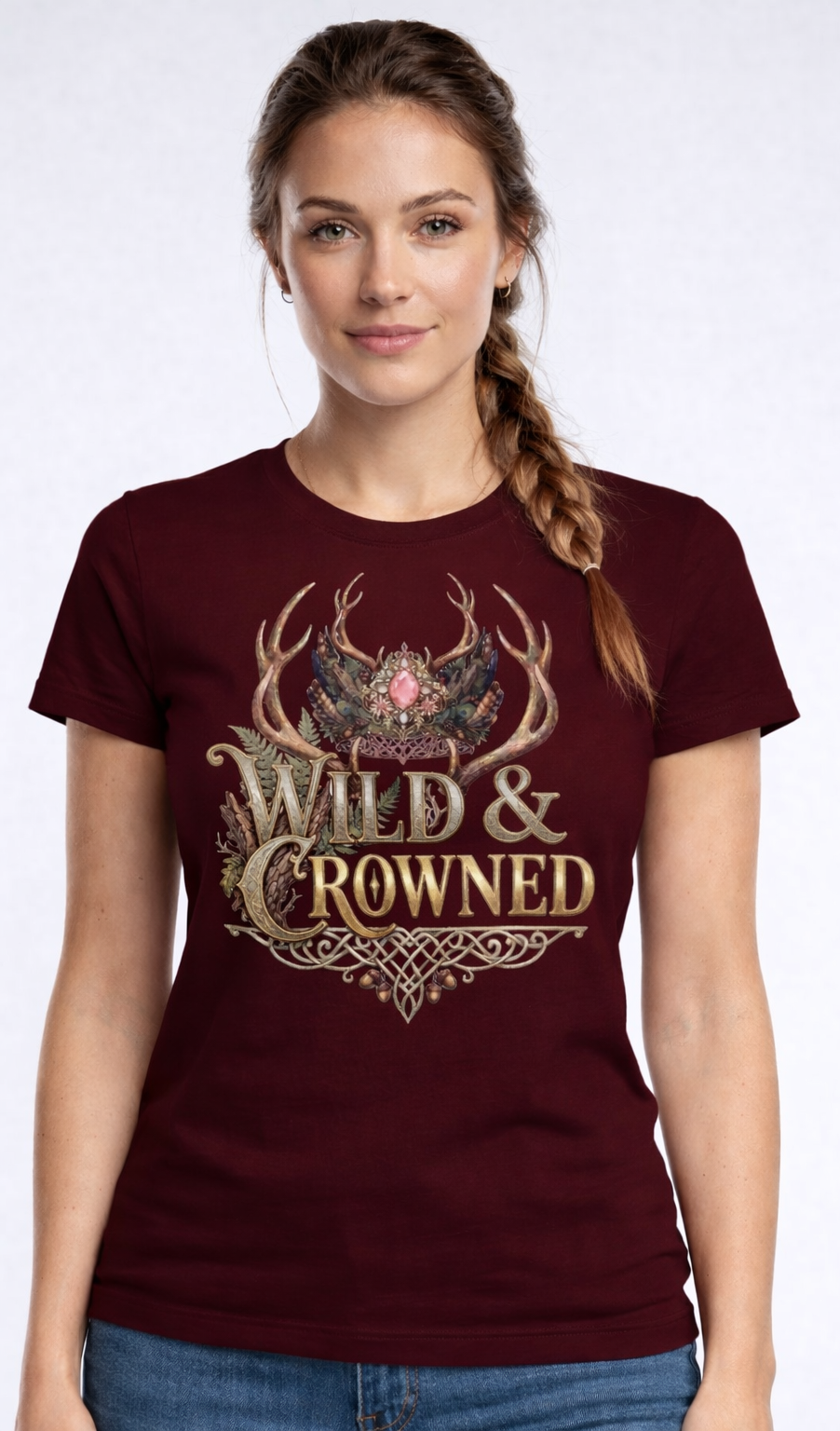 Imperial Wild: Signature Crown Edition | 100% Luxury Supima Cotton T-Shirt