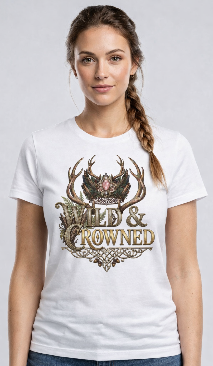 Imperial Wild: Signature Crown Edition | 100% Luxury Supima Cotton T-Shirt