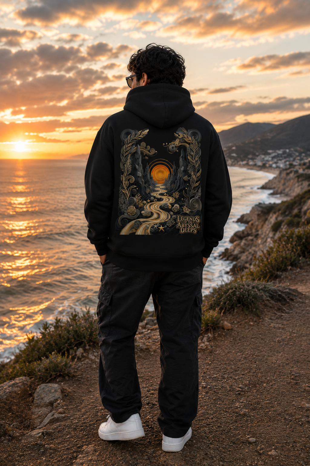 Legends of the Abyssal Deeps: Forgotten Realms Edition | Premium 400 GSM Zip Hoodie