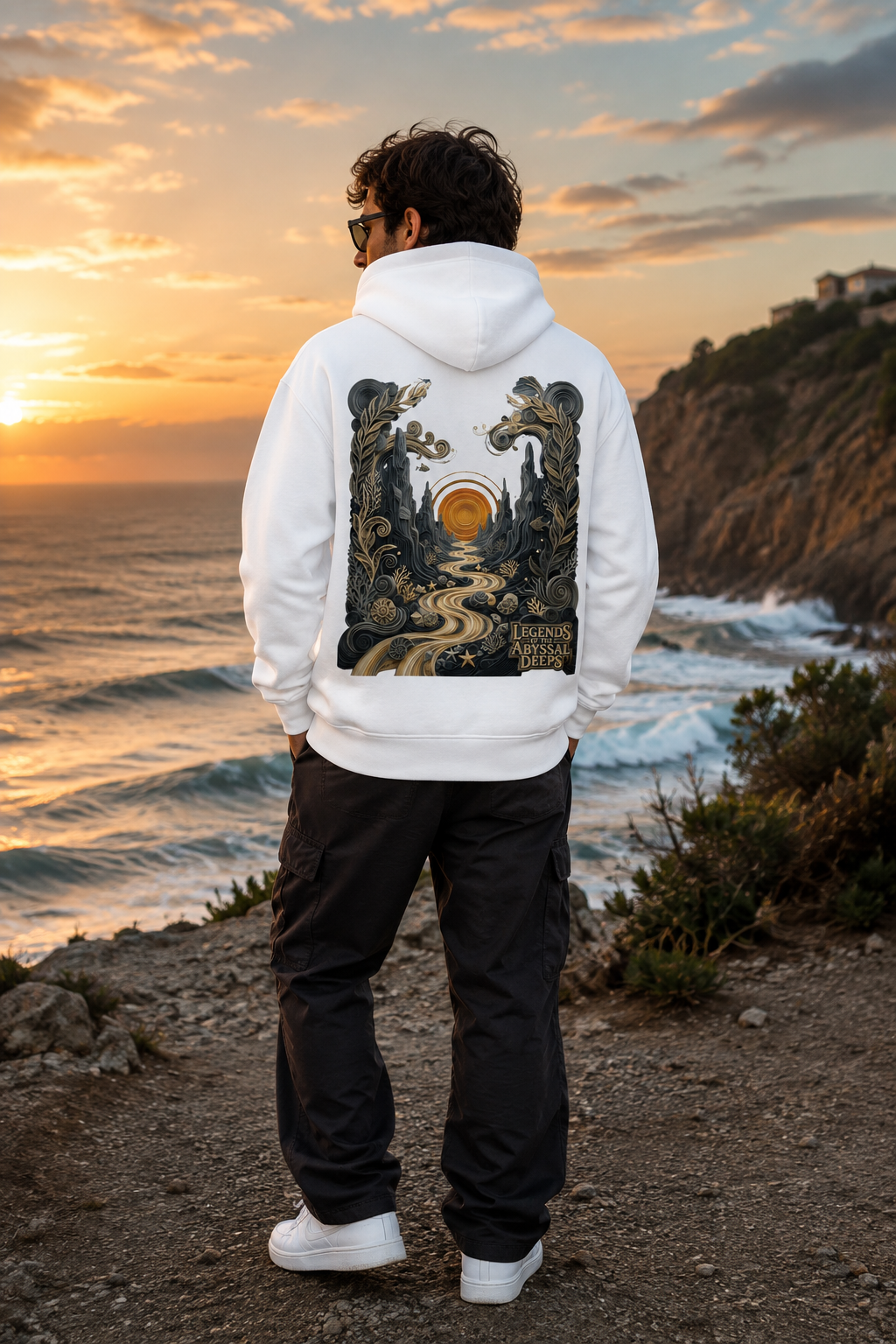 Legends of the Abyssal Deeps: Forgotten Realms Edition | Premium 400 GSM Zip Hoodie