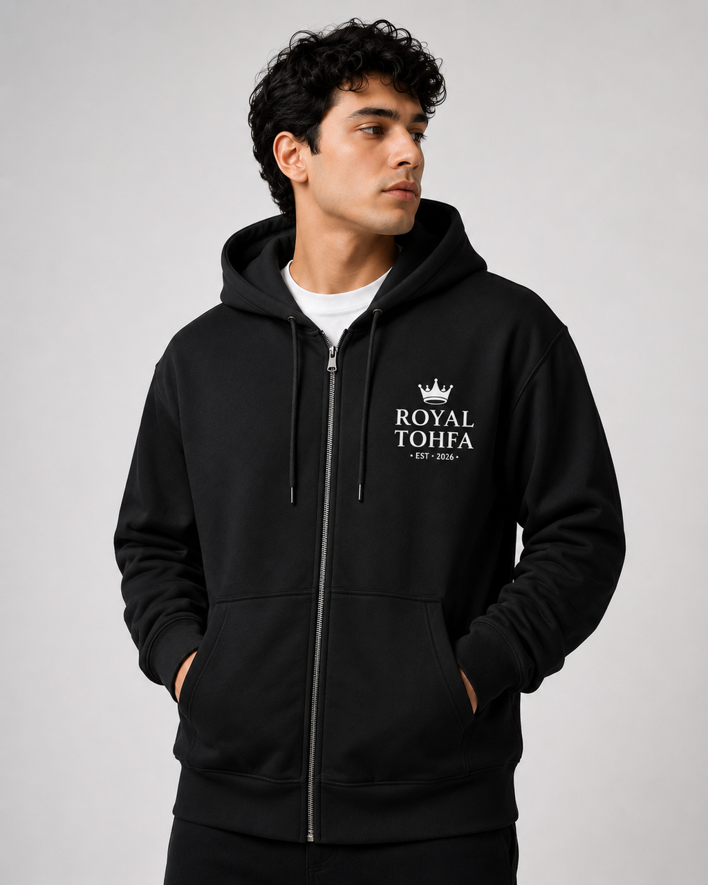 Nature's Splash: Fruit Fusion Edition | Premium 400 GSM Zip Hoodie