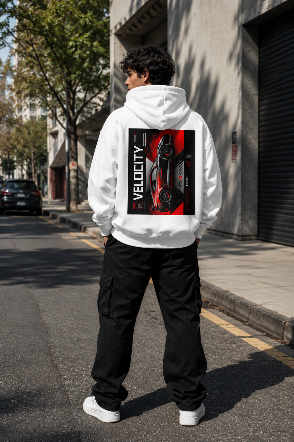 Velocity: Racing Spirit Edition | Premium 400 GSM Zip Hoodie
