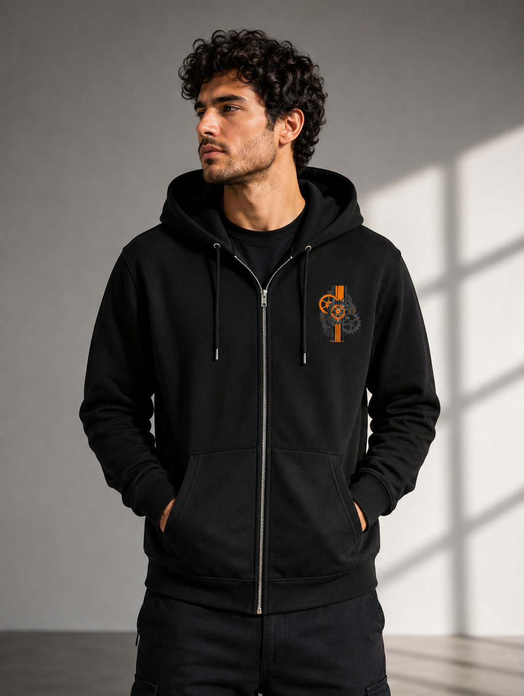 Velocity: Racing Spirit Edition | Premium 400 GSM Zip Hoodie