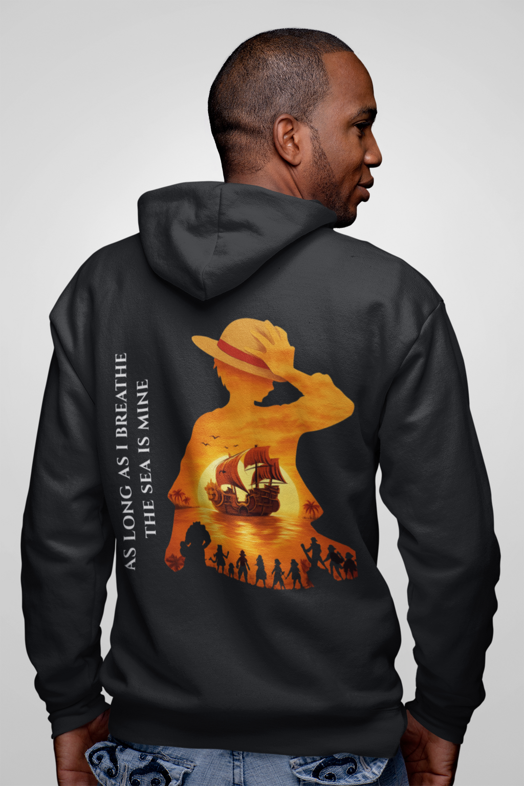 The Sea Is Mine : Pirate Legacy Edition | Premium 400 GSM Zip Hoodie